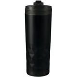 Kappa 16oz Tumbler — Black (BK) — blank front view — 4
