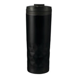Kappa 16oz Tumbler — Black (BK) — blank front view — 3