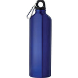 Pacific 26oz Aluminum Sports Bottle — Recycled Blue — blank product view — 24