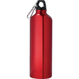 Pacific 26oz Aluminum Sports Bottle — Recycled Red — blank product view — 13