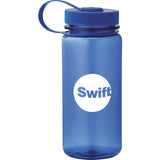 Montego 21oz Sports Bottle — Translucent Royal Blue (TRBL) — decorated front view — 9