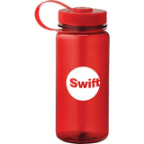 Montego 21oz Sports Bottle — TrRed(TRE) — decorated front view — 2