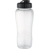 Surfside 26oz Sports Bottle — Clear (CL) — blank front view — 3