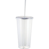 Sizzle 24oz Tumbler — Clear (CL) — blank front view — 4