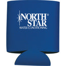 12oz Collapsible Can Insulator — Royal Blue (RBL) — decorated front view