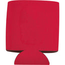 12oz Collapsible Can Insulator — RED (RE) — blank front view