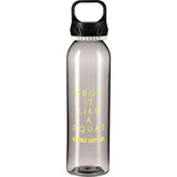 Smart 22oz Tritan Sports Bottle — Smoke (SM) — decorated front view — 2