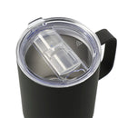 Rover 14oz Vacuum Insulated Camp Mug — Black (BK) — blank right angle