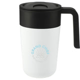 Sigrid 16oz ECO Mug with Recycled Plastic — White (WH) — decorated front view — 7