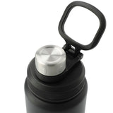Vasco 32oz Stainless Steel Bottle — Black (BK) — blank left angle — 19