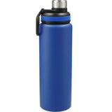 Vasco 32oz Stainless Steel Bottle — Blue (BL) — blank back view — 10