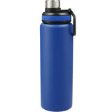 Vasco 32oz Stainless Steel Bottle — Blue (BL) — blank front view — 9
