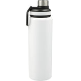 Vasco 32oz Stainless Steel Bottle — White (WH) — blank back view — 4