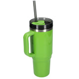 Thor 40 oz Eco-Friendly Straw Tumbler — Green (GR) — blank product view — 37