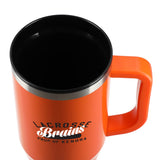 Thor 40 oz Eco-Friendly Straw Tumbler — Orange (OR) — decorated product view — 14