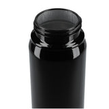 Billy 26oz Eco-Friendly Aluminum Bottle W/ FSC® 100% Bamboo Lid — Black (BK) — blank product view — 30