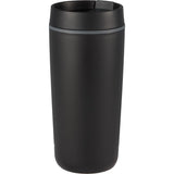 Grande 16oz Recycled Tumbler — Black (BK) — blank front view — 10