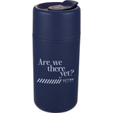Urban 16 oz Recycled Tumbler — Navy (NY) — decorated front view — 7