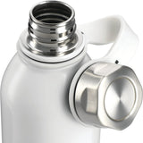 Perth Single-Walled Stainless Steel 25oz Sports Water Bottle — White (WH) — blank product view — 7