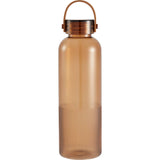 Prism 24 oz Recycled Plastic Sports Bottle — Amber — blank front view — 26