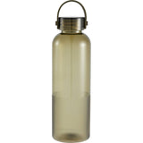 Prism 24 oz Recycled Plastic Sports Bottle — Hunter Green — blank front view — 12