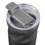 Thalia 16 oz Vacuum Insulated Tumbler — Charcoal (CA) — blank detail view — 14