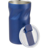Thalia 16 oz Vacuum Insulated Tumbler — Navy (NY) — blank front view — 27