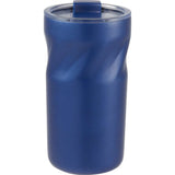 Thalia 16 oz Vacuum Insulated Tumbler — Navy (NY) — blank front view — 28