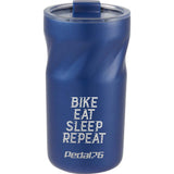 Thalia 16 oz Vacuum Insulated Tumbler — Navy (NY) — decorated front view — 25