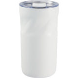 Thalia 16 oz Vacuum Insulated Tumbler — White (WH) — blank back view — 8