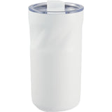 Thalia 16 oz Vacuum Insulated Tumbler — White (WH) — blank front view — 5