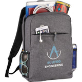 Urban 15" Laptop Backpack — Graphite (GA) — decorated product view — 5