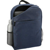 Urban 15" Laptop Backpack — Navy (NY) — blank product view — 12