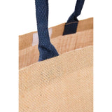 Large Jute Tote — Navy (NY) — blank detail view — 5