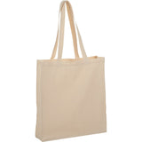 Odessa 8oz Cotton Canvas Tote — Natural (NT) — blank product view — 6