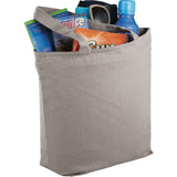 Maine 8oz Cotton Canvas Zippered Tote — Natural (NT) — blank product view — 13