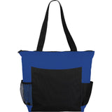 Grandview Zippered Convention Tote — Royal Blue (RBL) — blank front view — 3