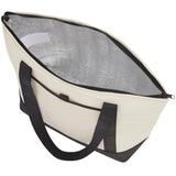 Lighthouse 24-Can Non-Woven Tote Cooler — Black (BK) — blank left angle — 12