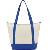 Lighthouse 24-Can Non-Woven Tote Cooler — Royal Blue (RBL) — blank front view — 5