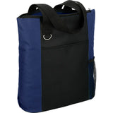 Infinity Convention Tote — Navy (NY) — blank right angle — 14