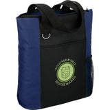 Infinity Convention Tote — Navy (NY) — decorated right angle — 10