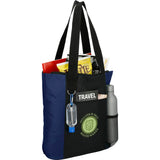 Infinity Convention Tote — Navy (NY) — decorated product view — 11