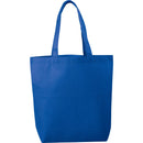 Eros Non-Woven Shopper Tote — Royal Blue (RBL) — blank front view