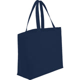 Big Boy Non-Woven Shopper Tote — Navy (NY) — blank product view — 8