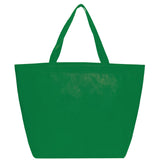 YaYa Budget Non-Woven Shopper Tote — Green (GR) — blank front view — 64
