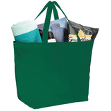 YaYa Budget Non-Woven Shopper Tote — Green (GR) — blank product view — 65