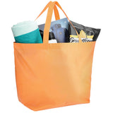 YaYa Budget Non-Woven Shopper Tote — Orange (OR) — blank product view — 16