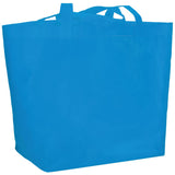 YaYa Budget Non-Woven Shopper Tote — Process Blue (PBL) — blank product view — 52