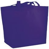 YaYa Budget Non-Woven Shopper Tote — Purple (PU) — blank product view — 11
