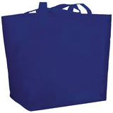 YaYa Budget Non-Woven Shopper Tote — Royal Blue (RBL) — blank product view — 48